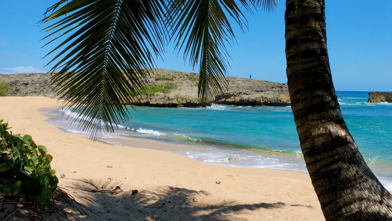 The coast of Mar Chiquita, Puerto Rico